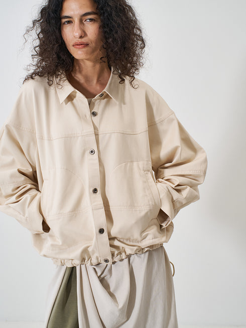 【 予約:2月上旬 】ROUND VOLUME BLOUSON /Y261-42003